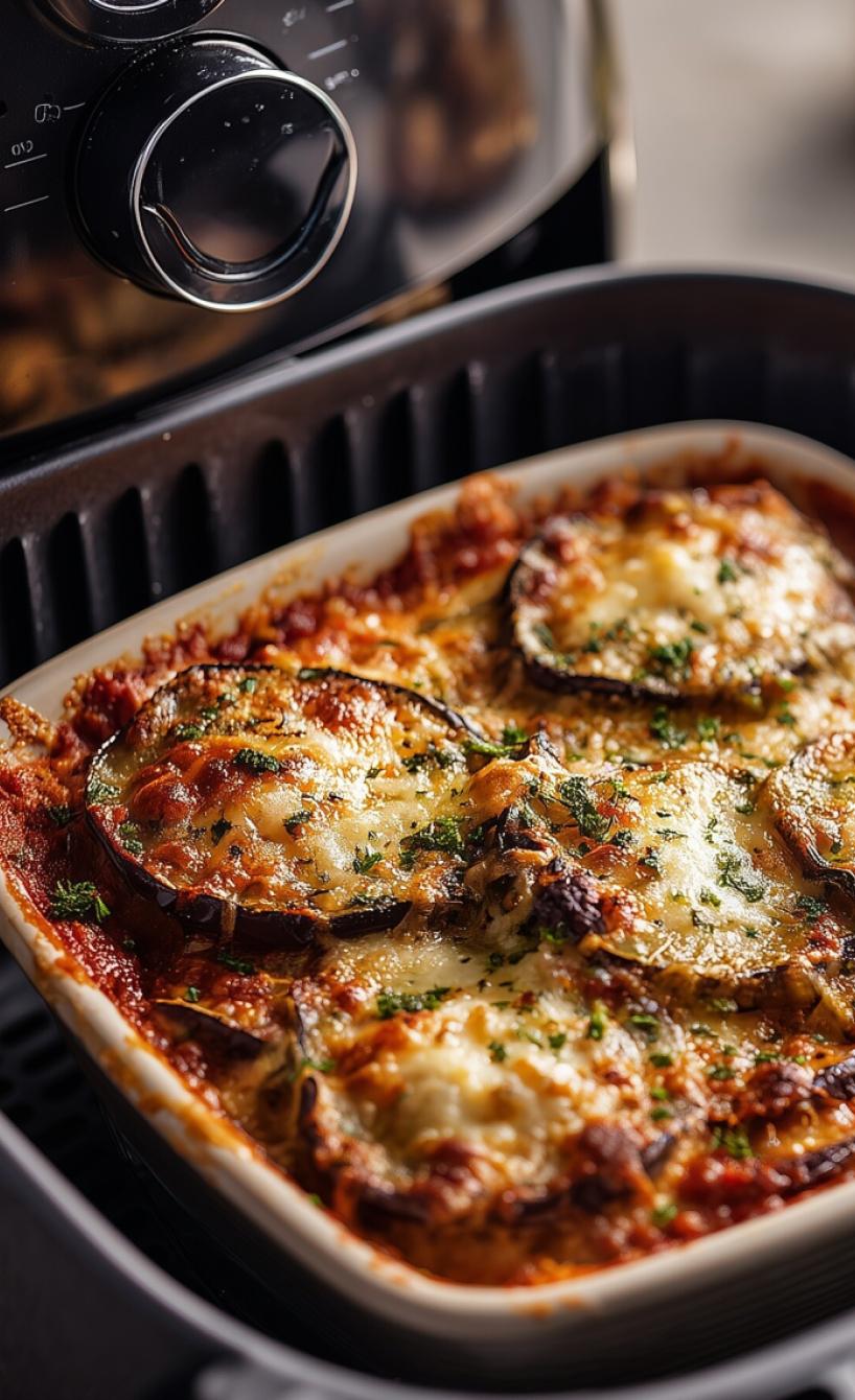 Würziger Gemüseauflauf mit Parmesan