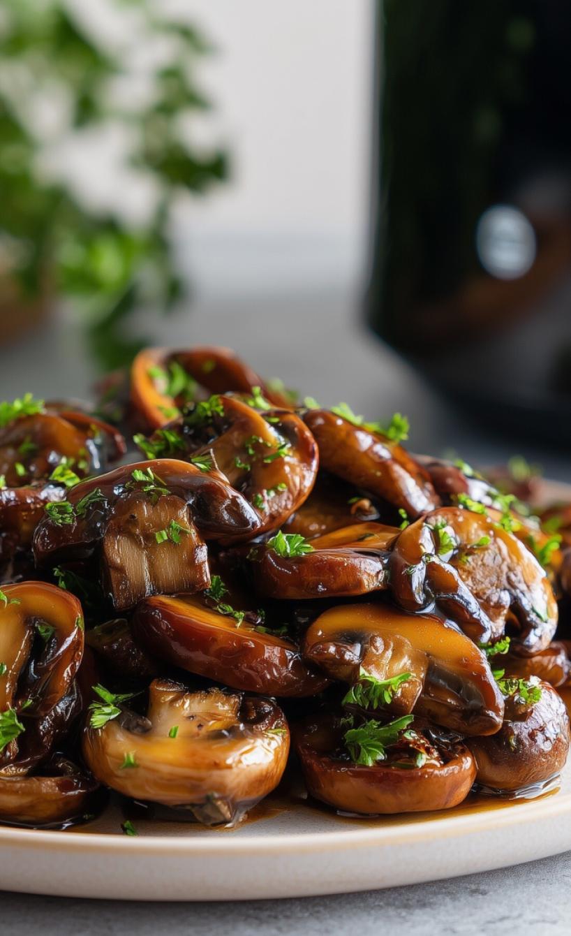 Balsamico-Champignons in 20 Minuten