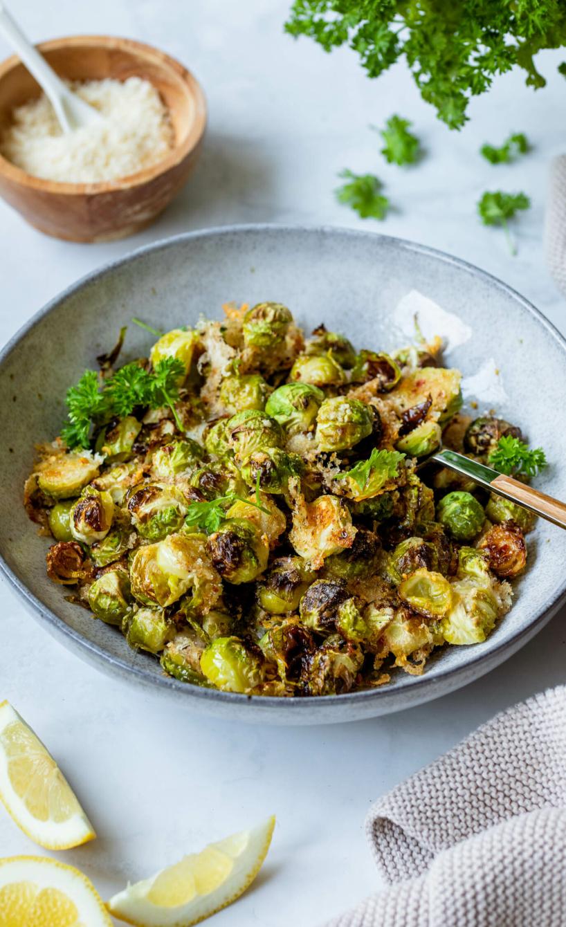 Rosenkohl mit Parmesan