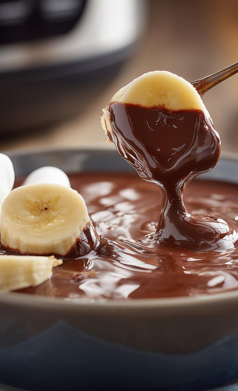 Schokofondue aus dem Airfryer