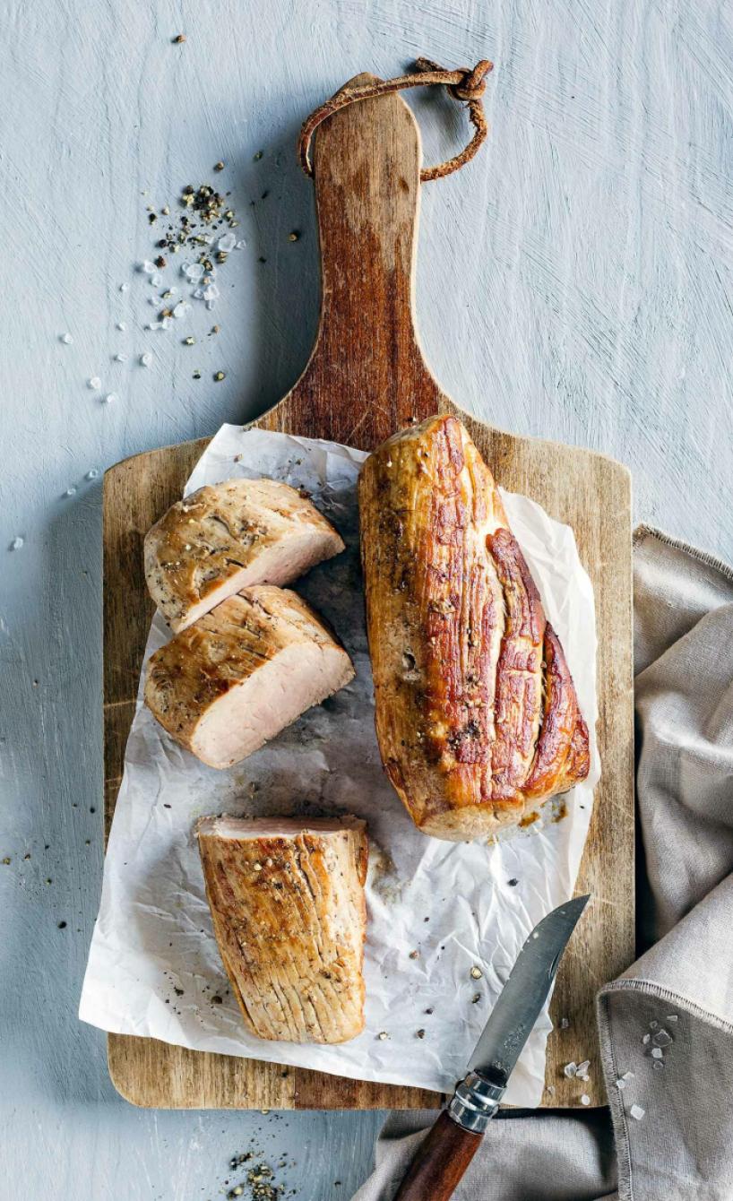 Saftiges Schweinefilet aus dem Airfyer