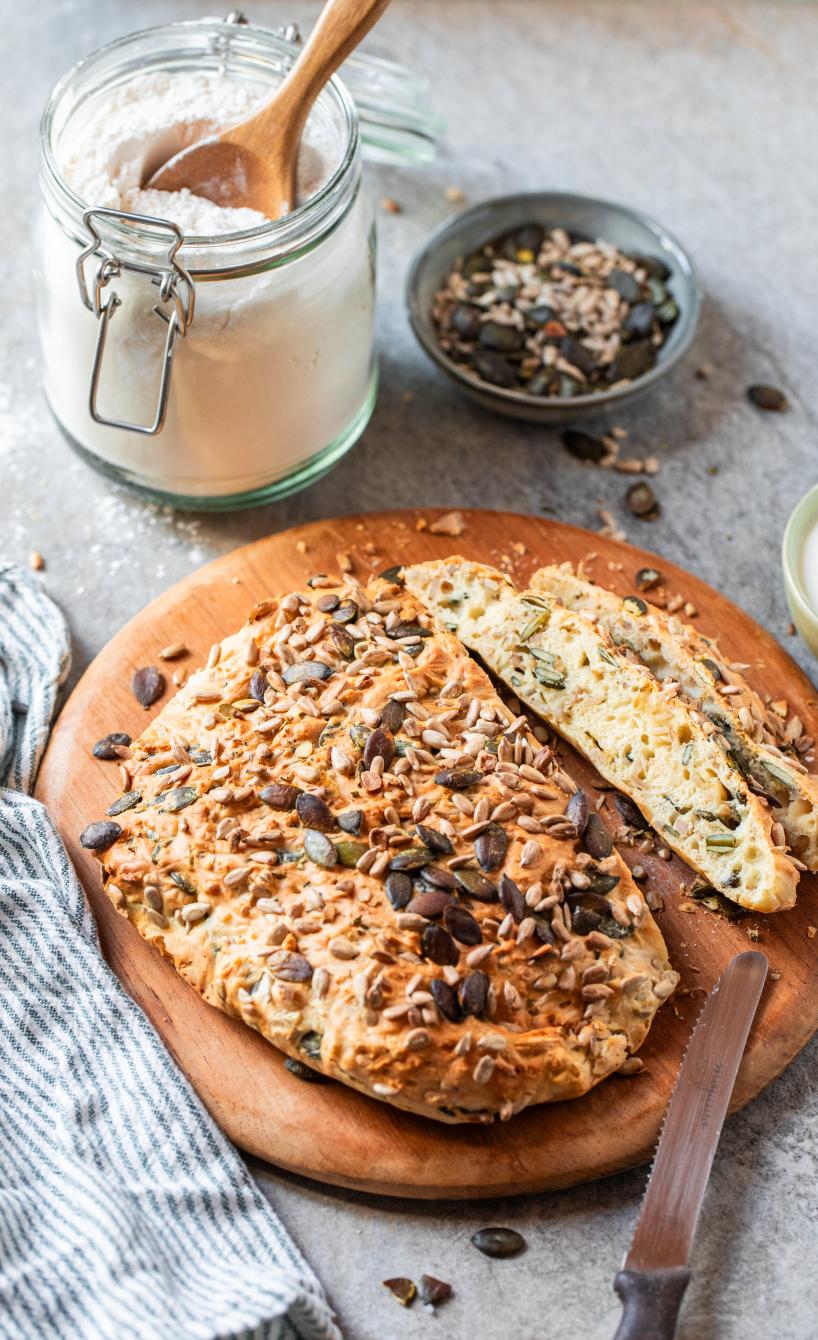 5-Zutaten-Airfryer-Körnerbrot