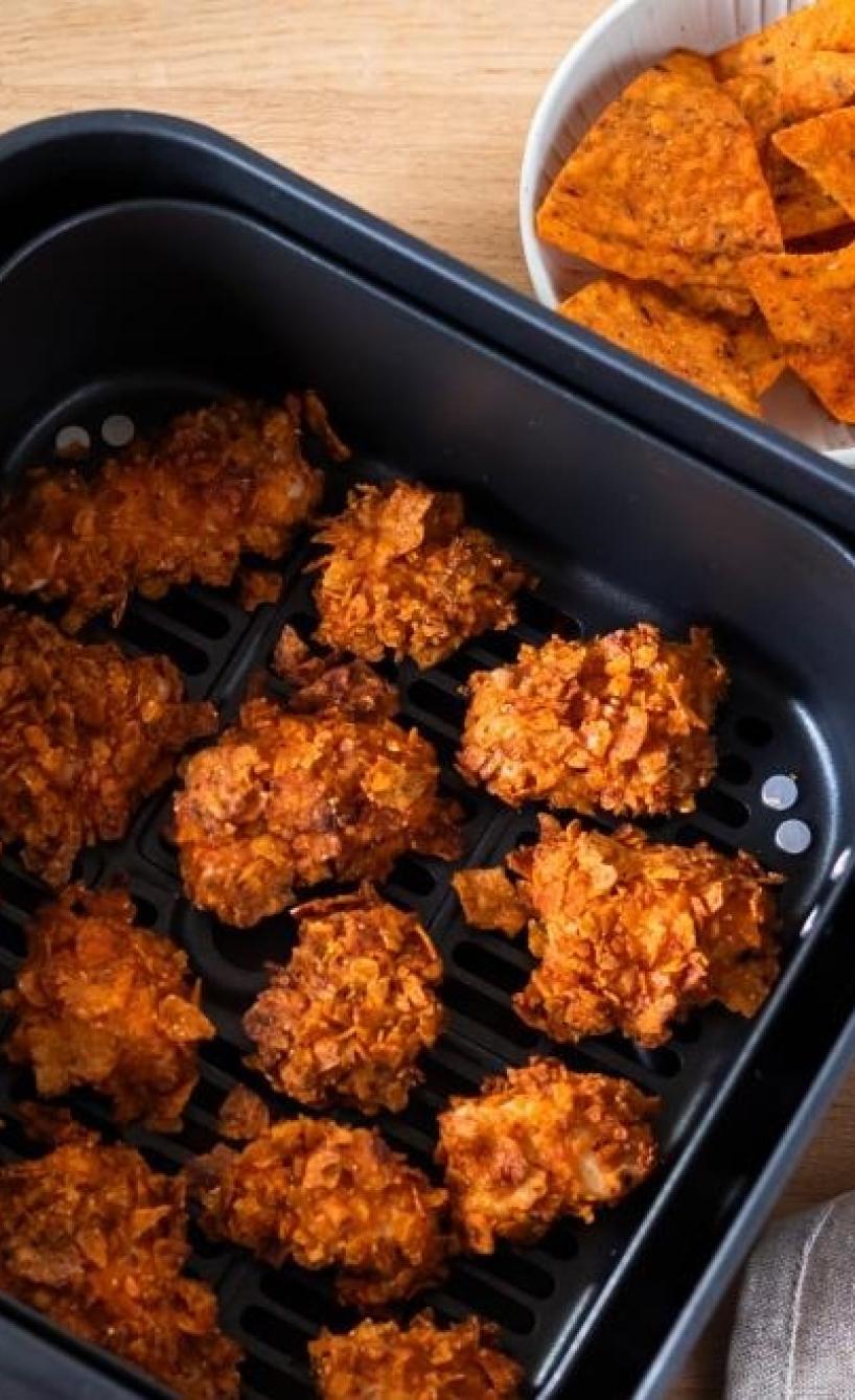 Chicken Nuggets mit Nachopanade