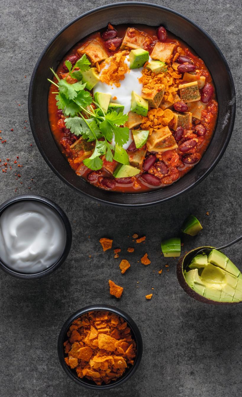 Chili con Maultaschen