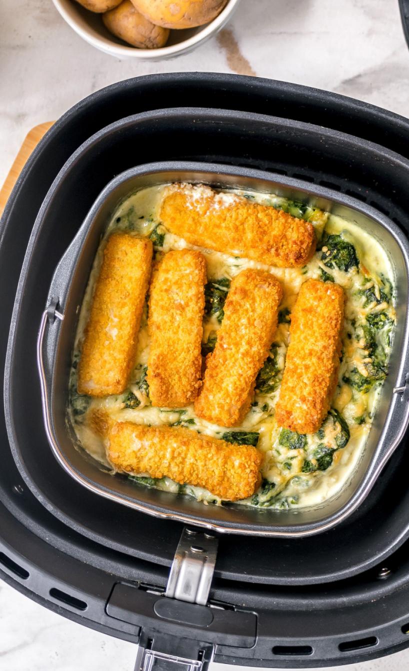 Fischstäbchen Auflauf