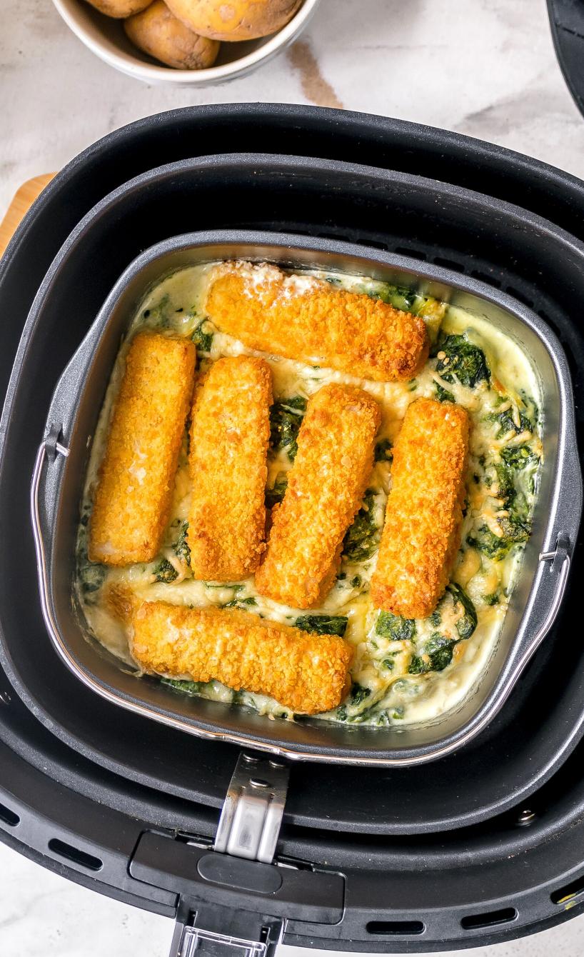 Fischstäbchen Auflauf