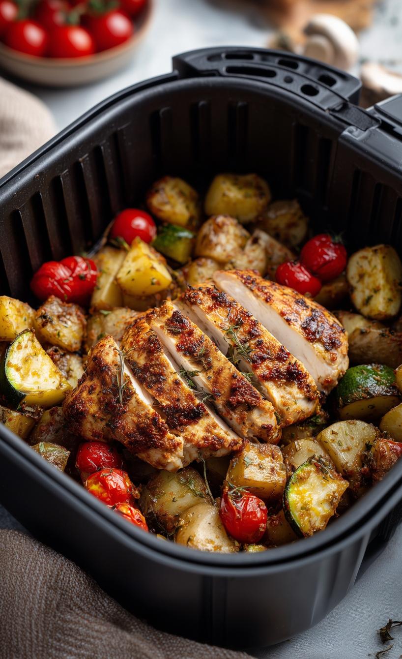 Hähnchen-One-Pot mit Kartoffeln und Gemüse