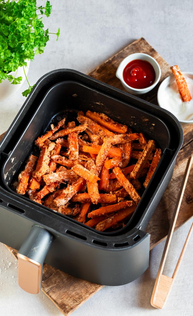 Knusprige Süßkartoffel-Pommes