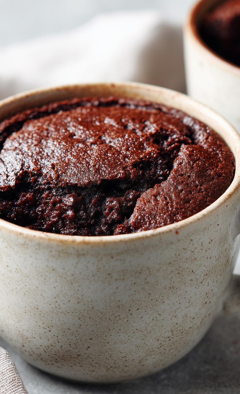 Saftiger Schokoladen-Tassenkuchen