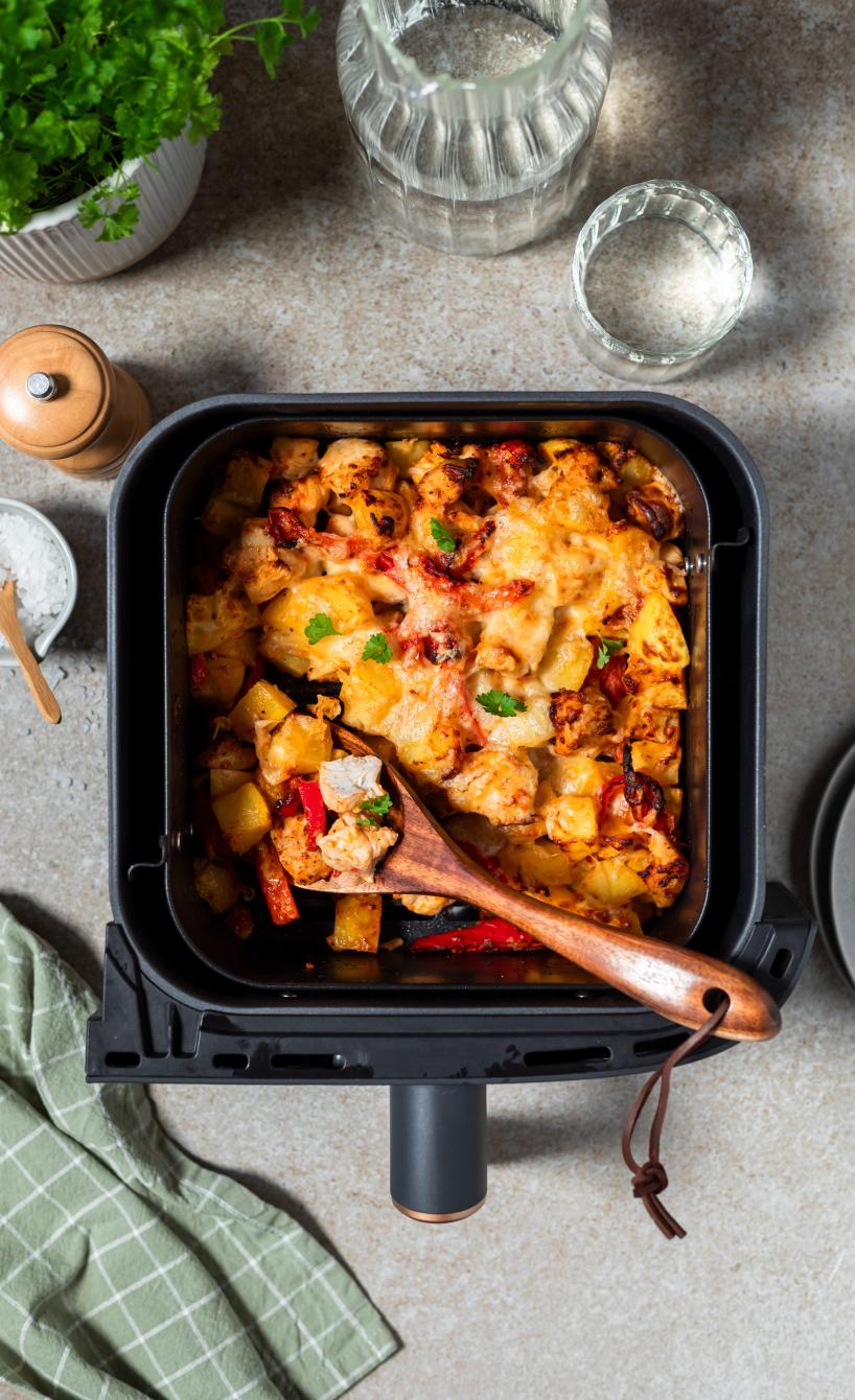 5-Zutaten-Bowl mit Hähnchen