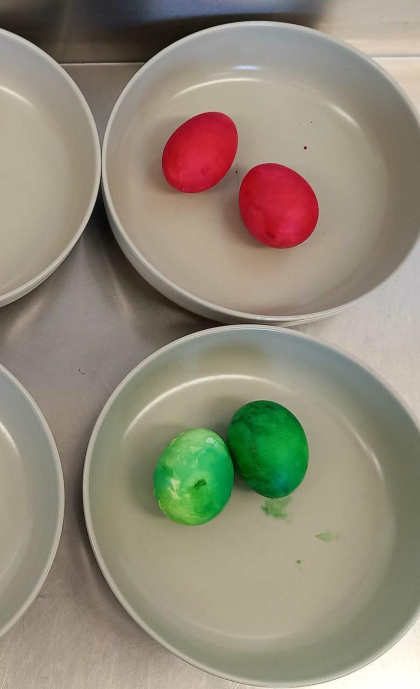 Eier färben mit dem Airfryer