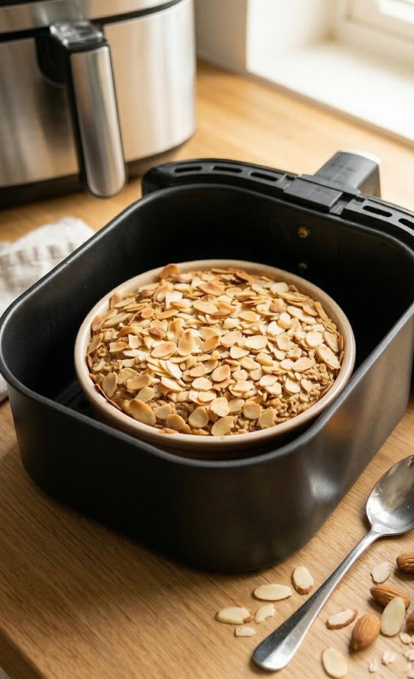 Mandelhörnchen Baked Oats