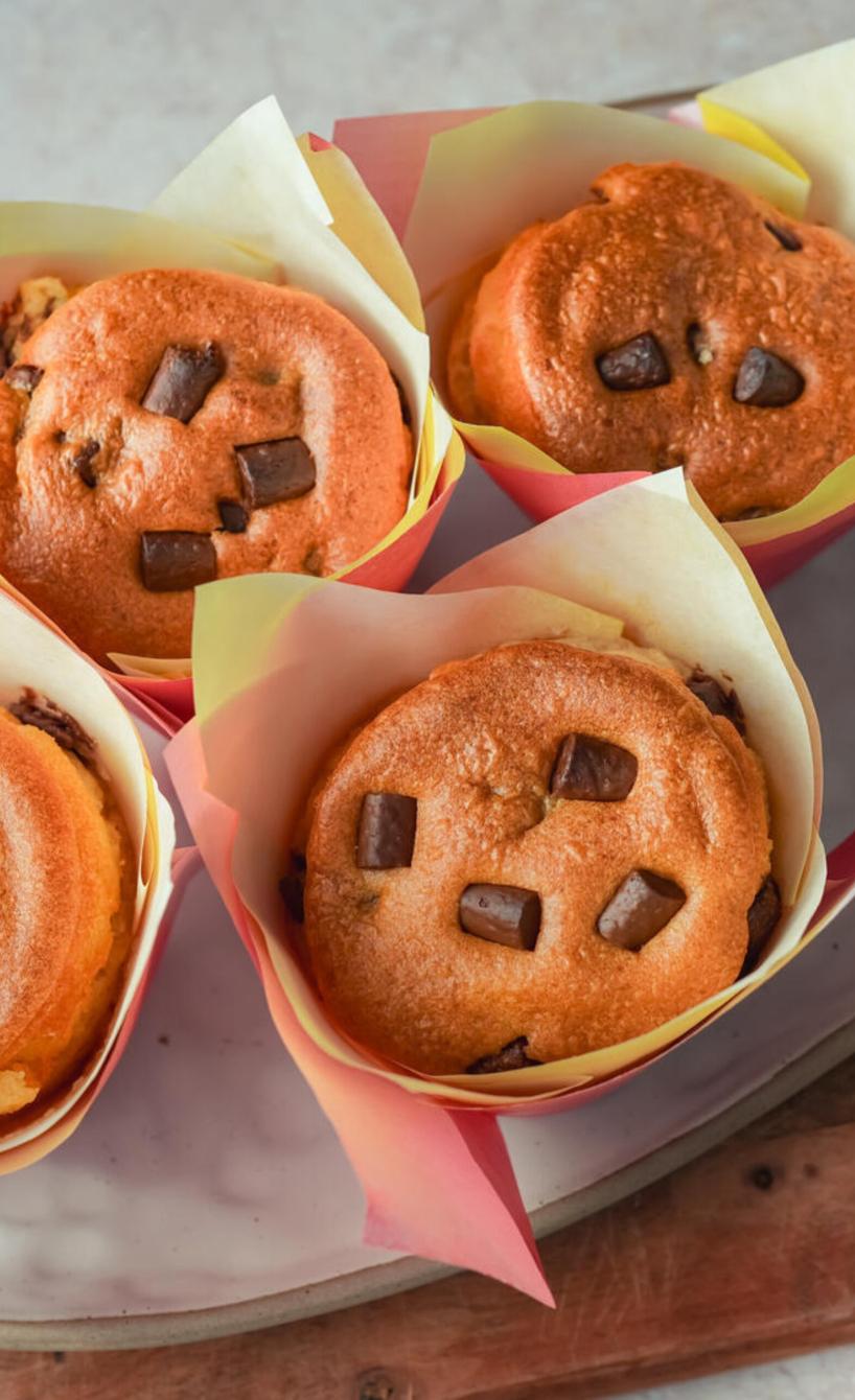 Muffins mit Schokoladenstückchen