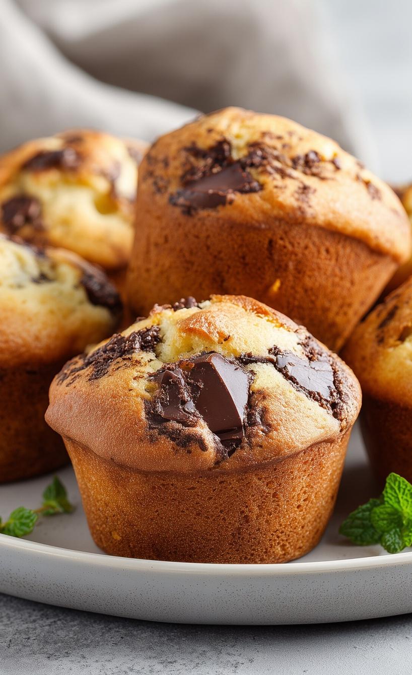 Schnelle Muffins mit Schokostückchen