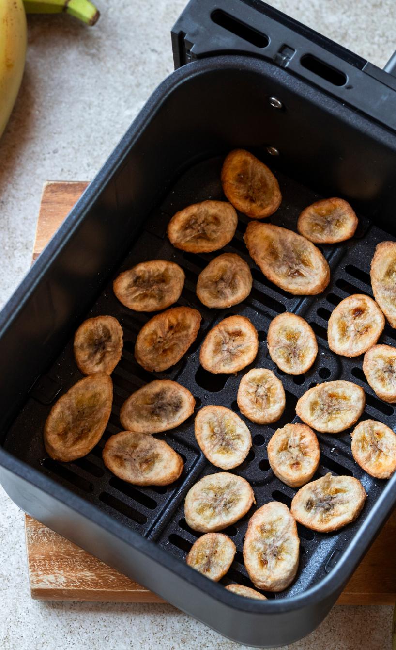 Bananenchips aus dem Airfryer