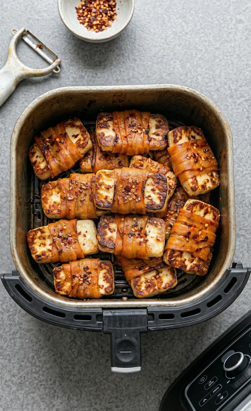 Halloumi-Karotten-Päckchen
