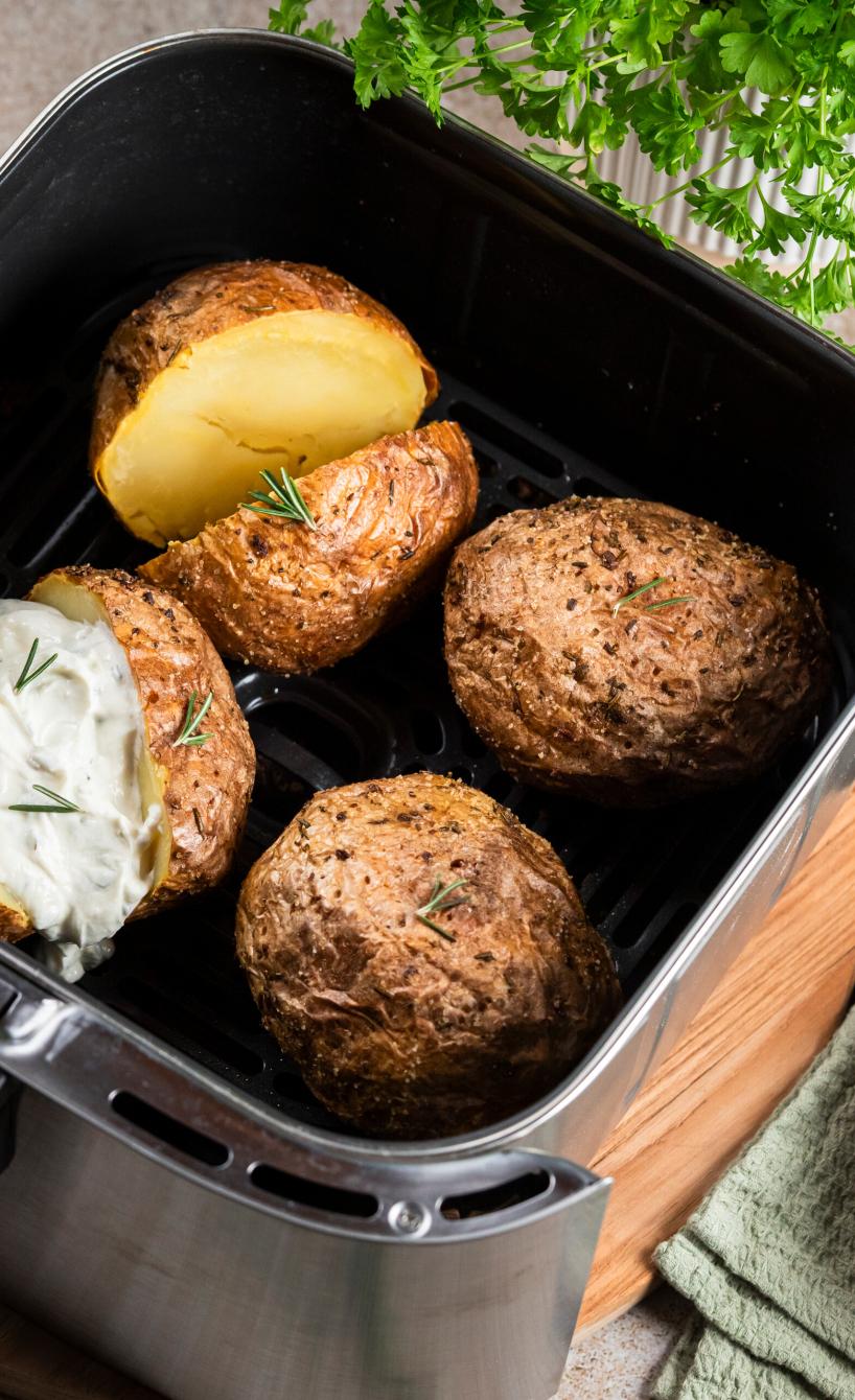 Ofenkartoffel aus dem Airfryer
