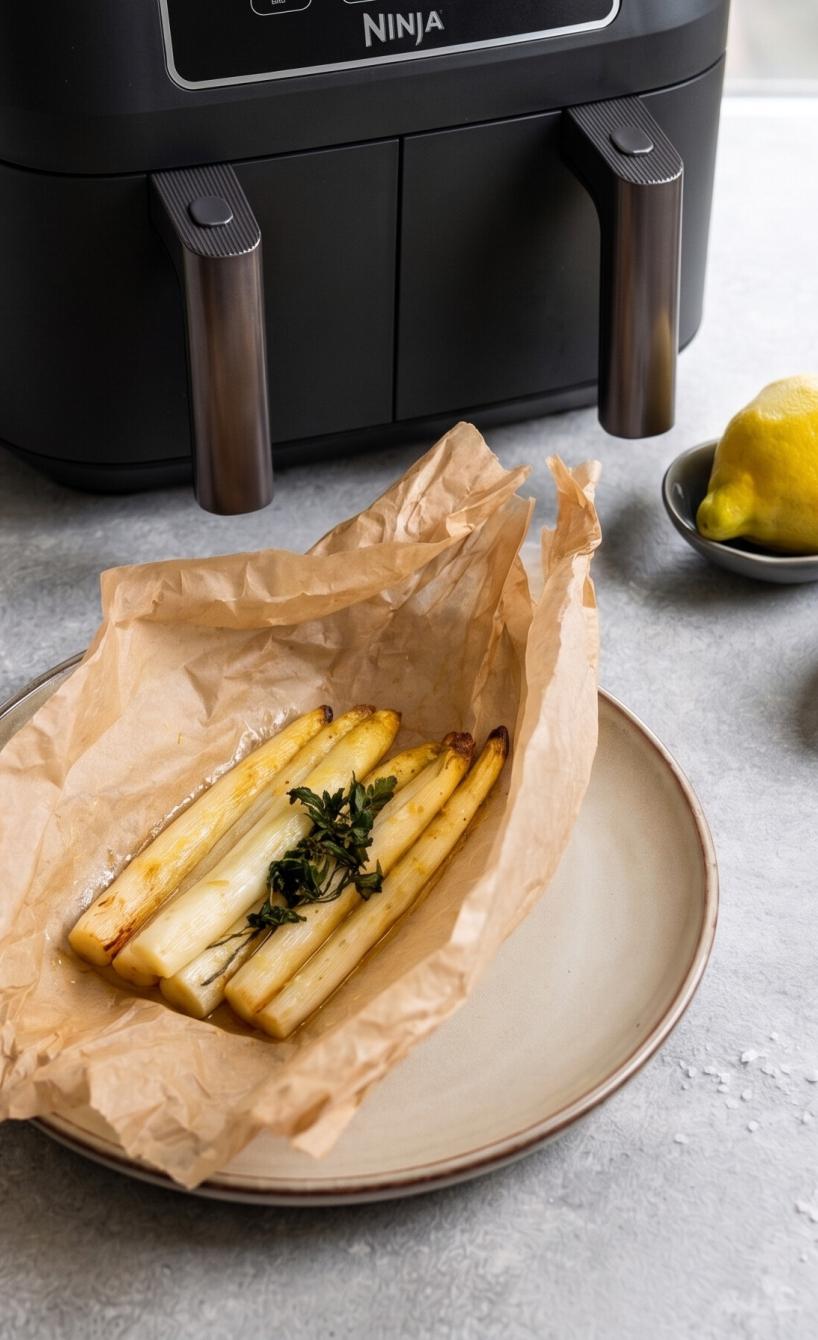 Weißer Butter-Spargel