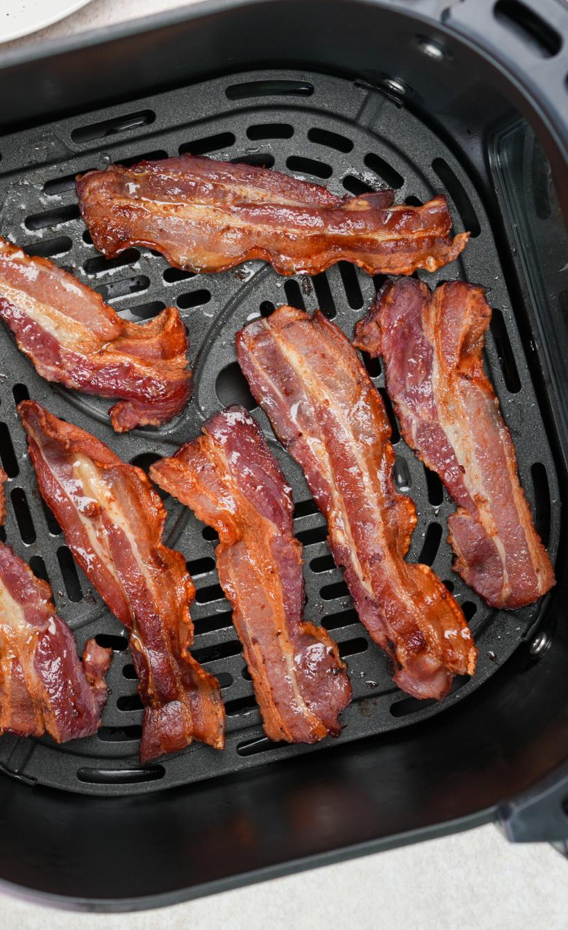 Air Fryer Crispy Bacon