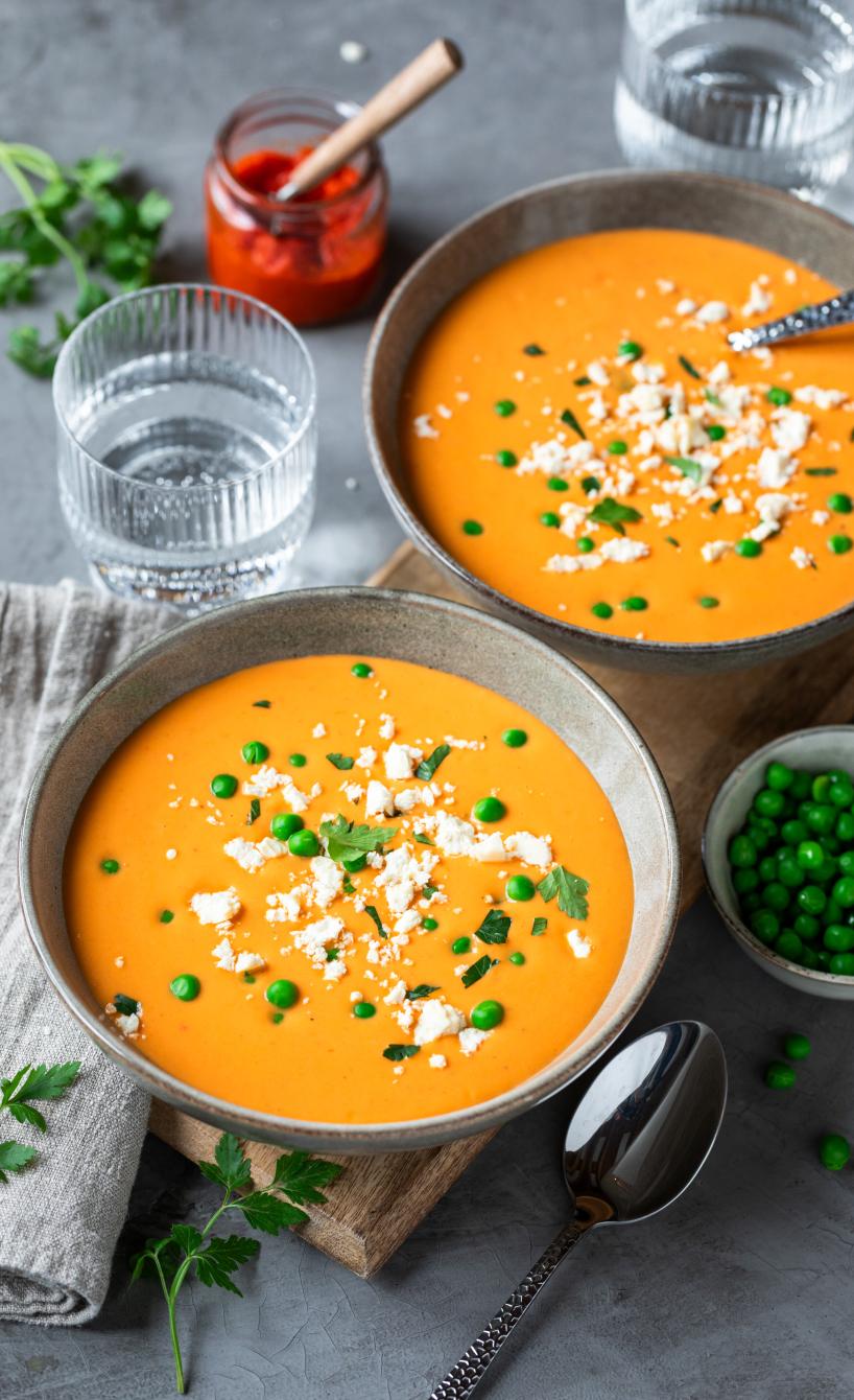 Röstgemüsesuppe Djuvec Style