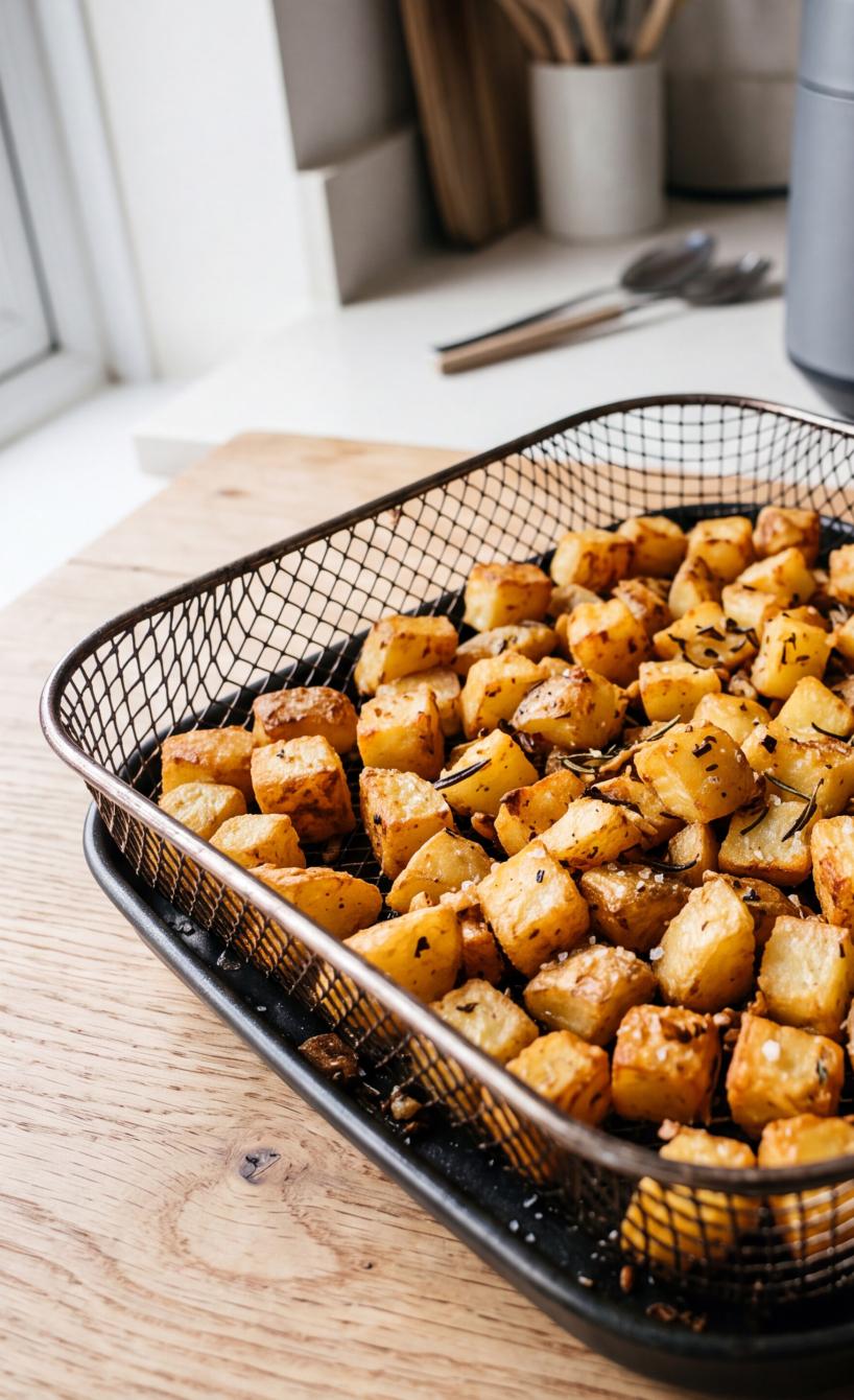 Garlic Potato Cubes (Parmentier Potatoes)
