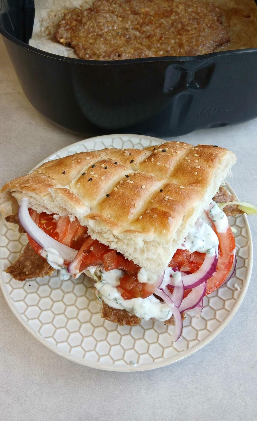 Air Fryer Lamb Doner