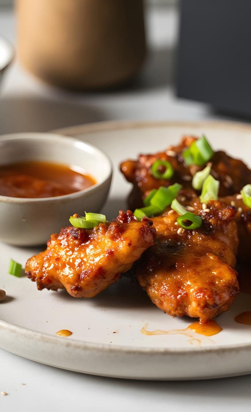 Airfryer Koreanisches Fried Chicken