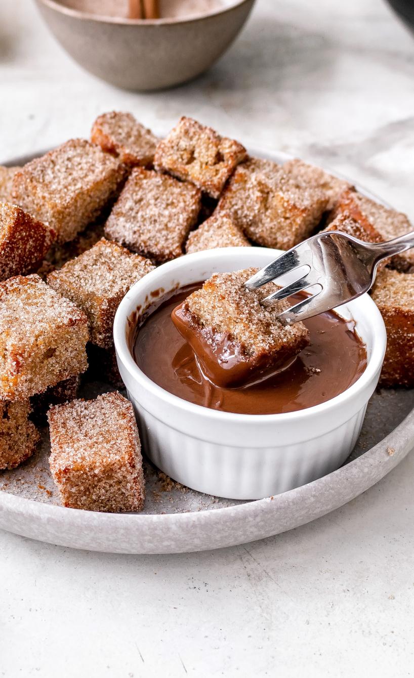 Banana Bread Churro Bites