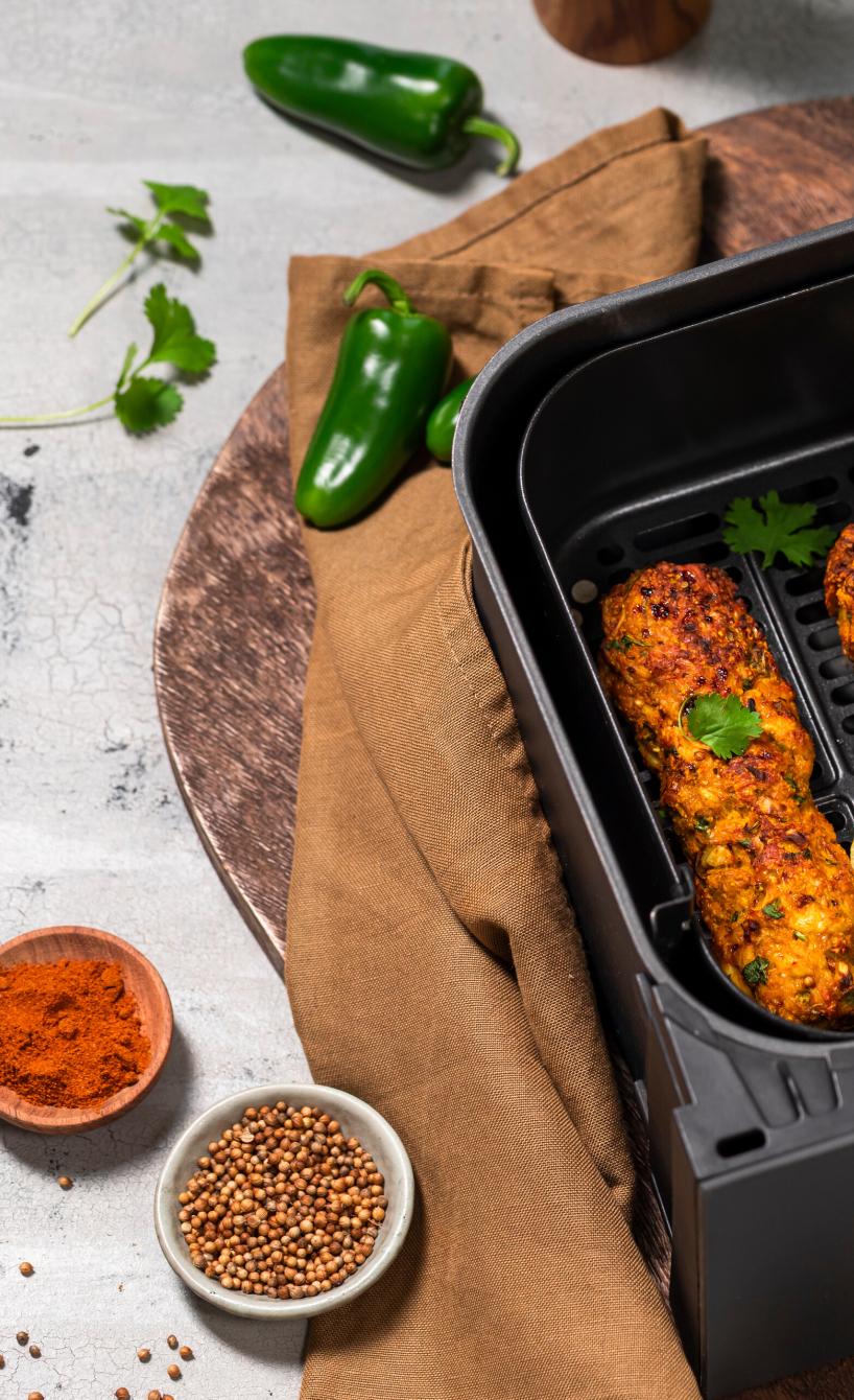 Chicken Seekh Kebabs