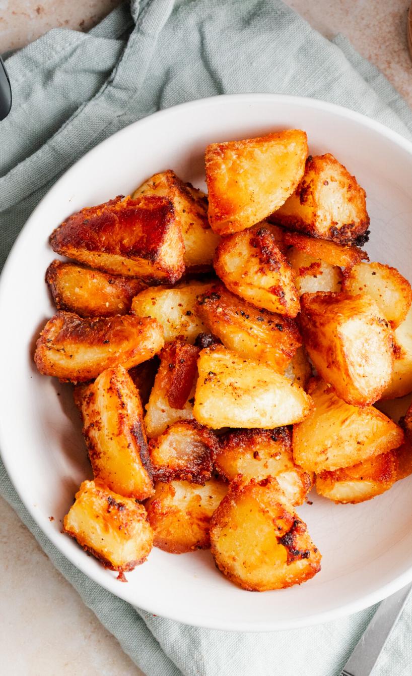 Crispy Air Fryer Roast Potatoes