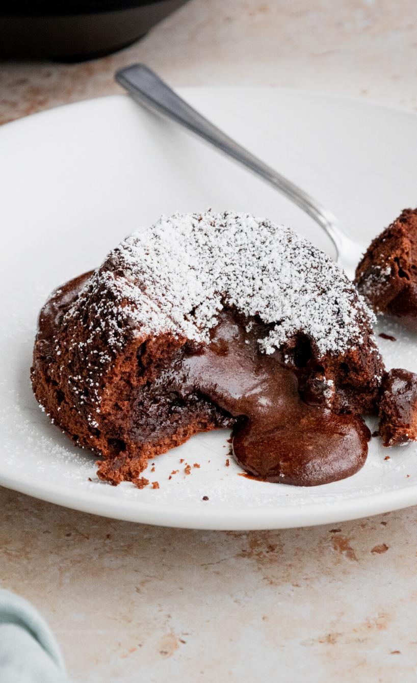 Easy Chocolate Lava Cakes