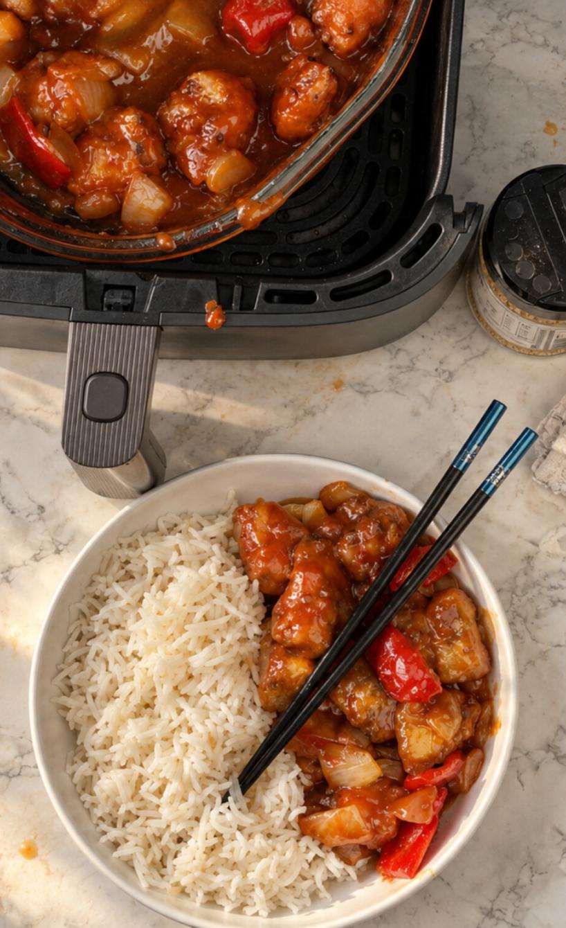 Fakeaway Sweet & Sour Chicken
