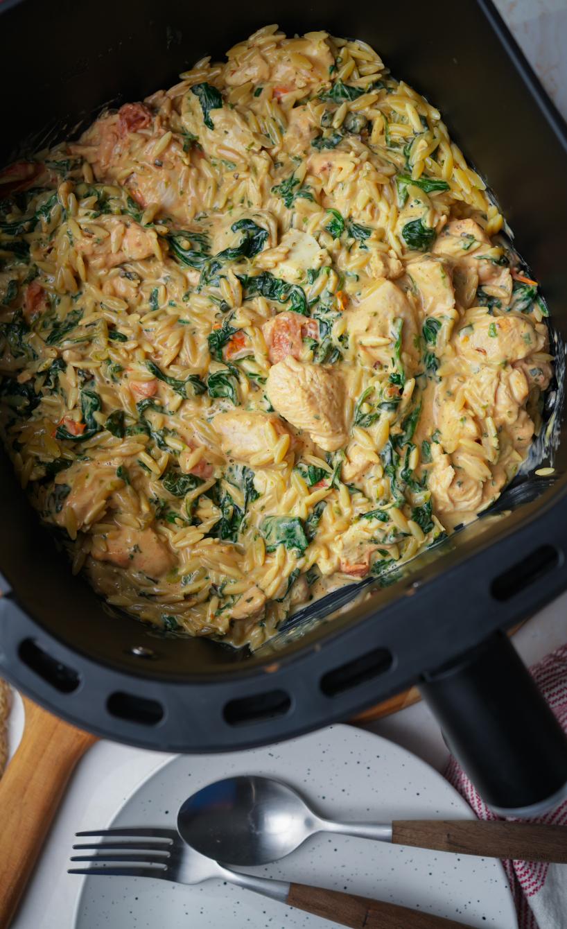 High Protein-Orzo-One Pot