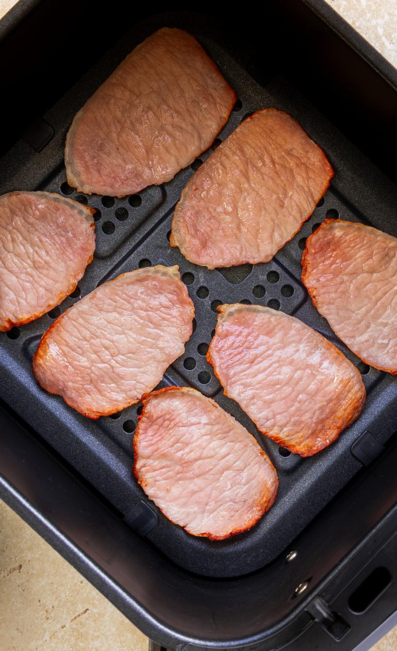 How to Air Fry Bacon Medallions