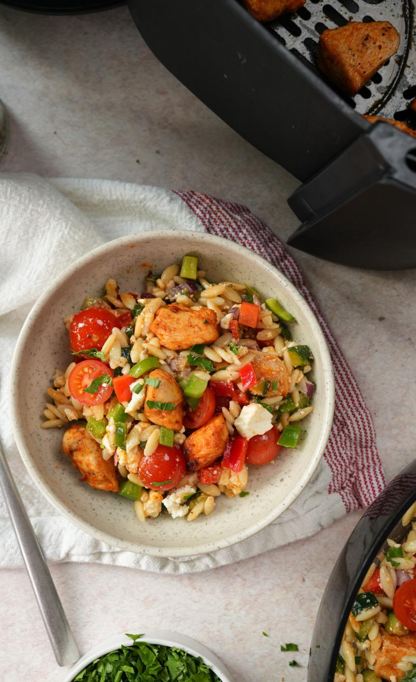 Griechischer Orzo Salat