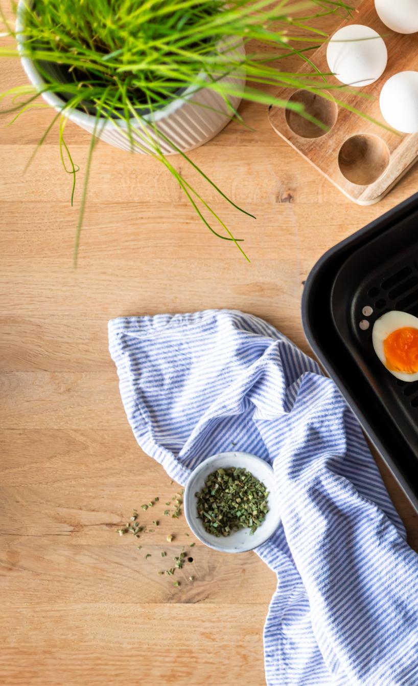 Eier kochen im Airfryer
