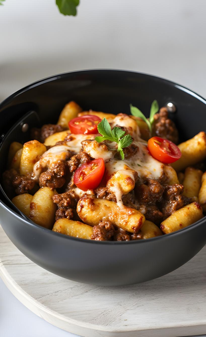 Gnocchi Hackfleisch Auflauf