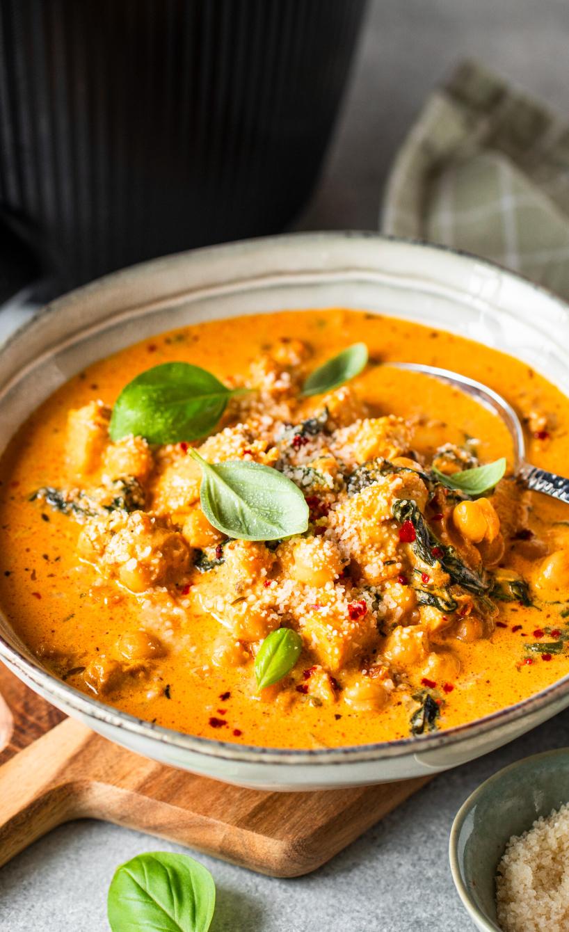 One-Pot-Curry direkt aus dem Airfryer