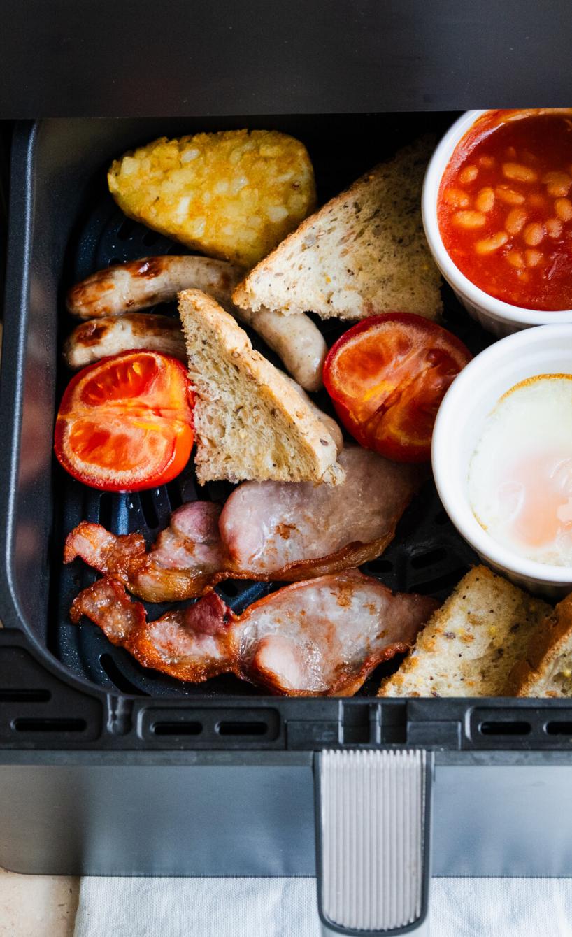 Air Fryer Full English Breakfast