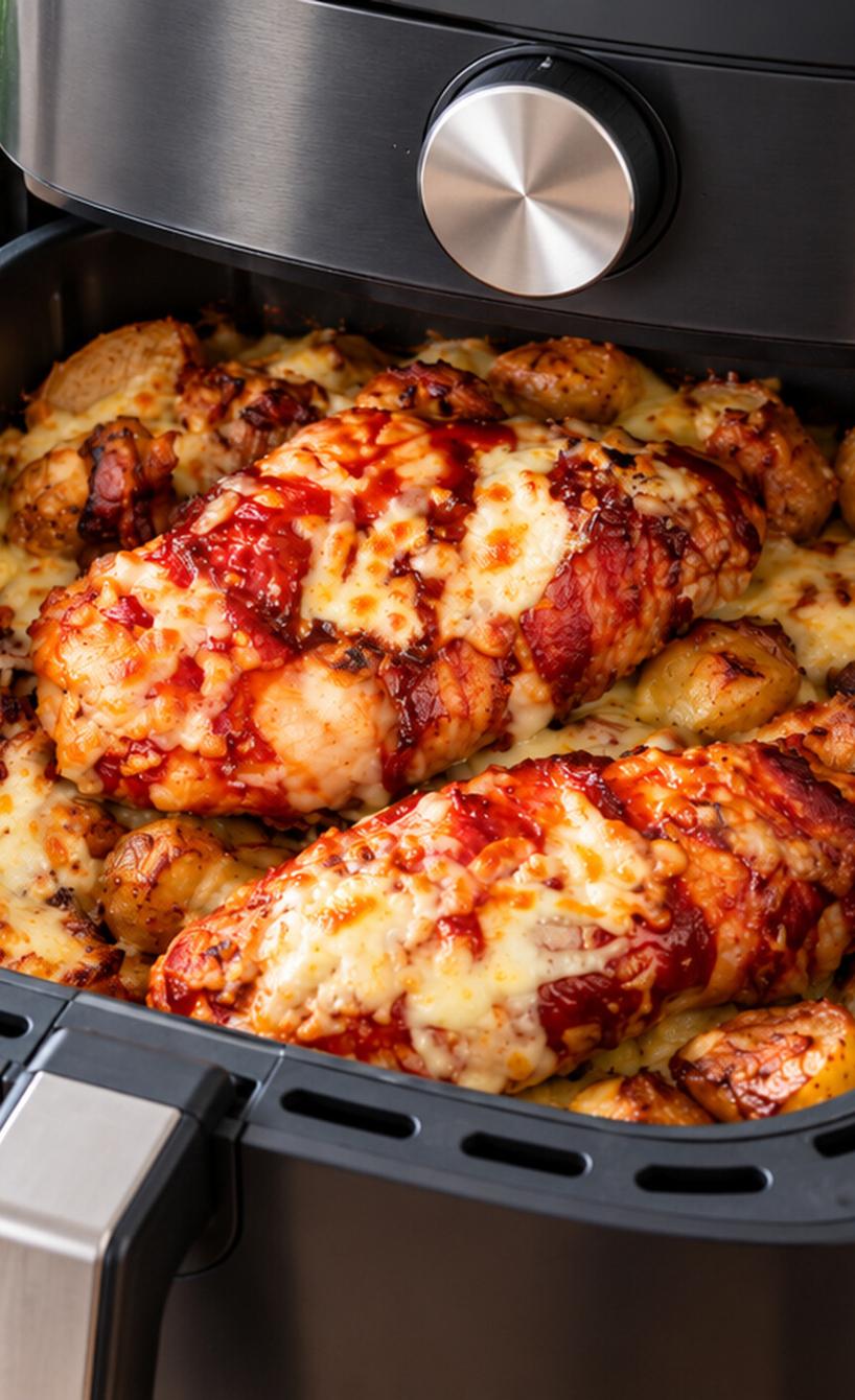 Hunter's Chicken with Crispy Potatoes