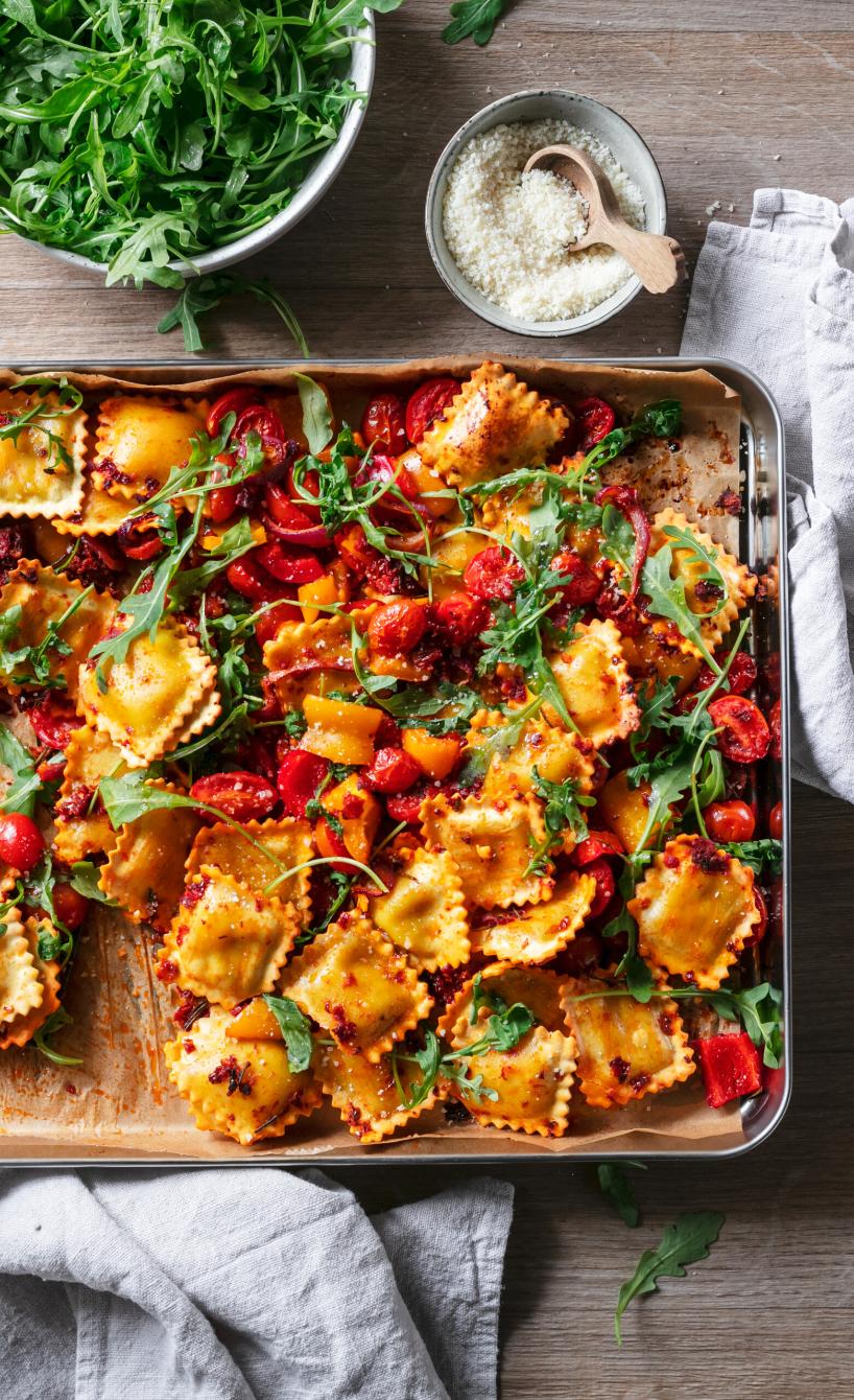 Ravioli aus dem Airfryer