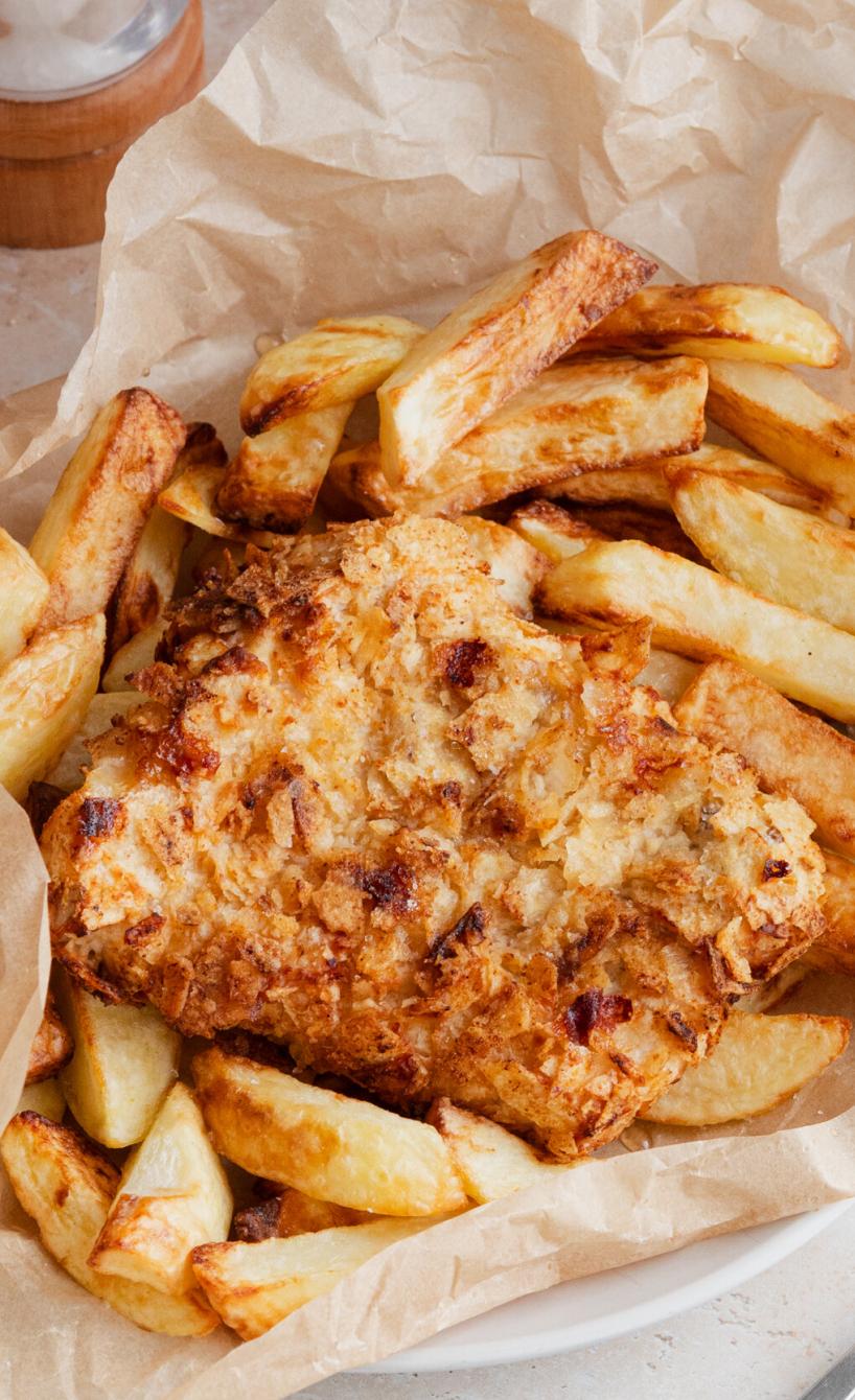 Super Cripsy Fish and Chips