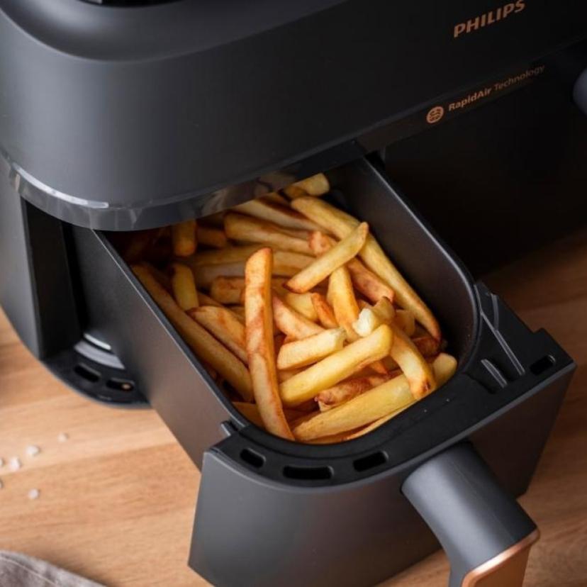 Pommes aufwärmen im Airfryer
