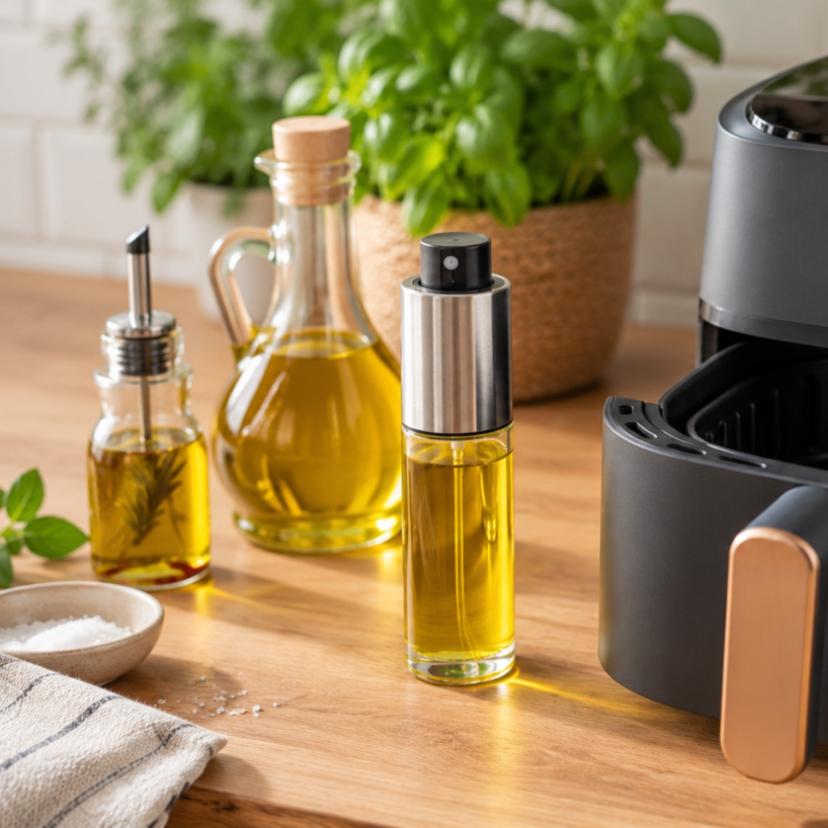 Öl im Airfryer benutzen