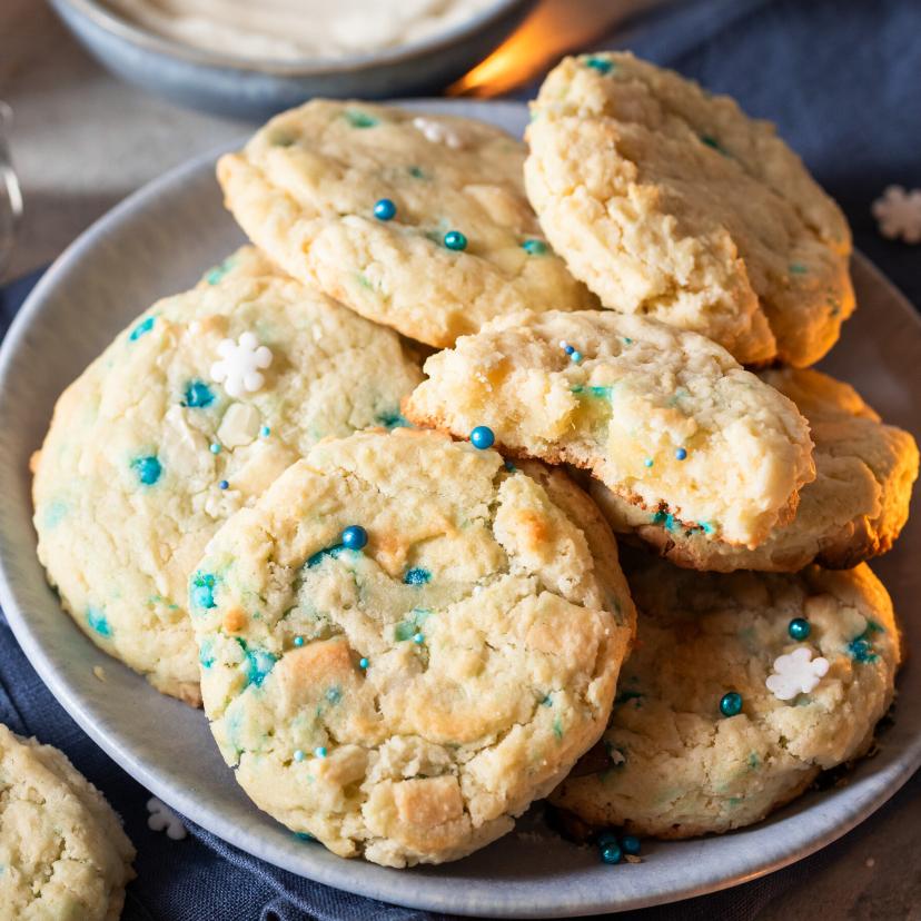 Schneesturm-Cookies mit Philadelphia