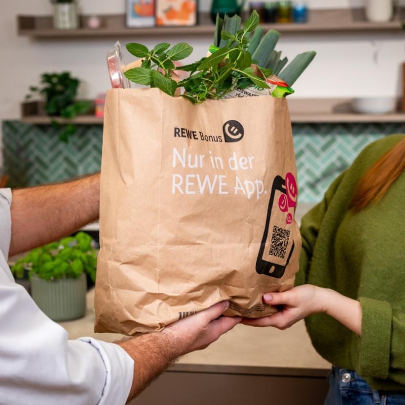 REWE Bestellbutton für die 1-Klick Zutatenlieferung