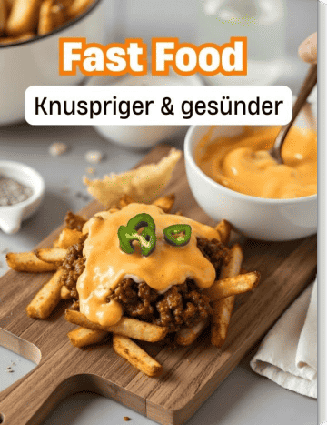 Chili Cheese Fries aus dem Airfryer