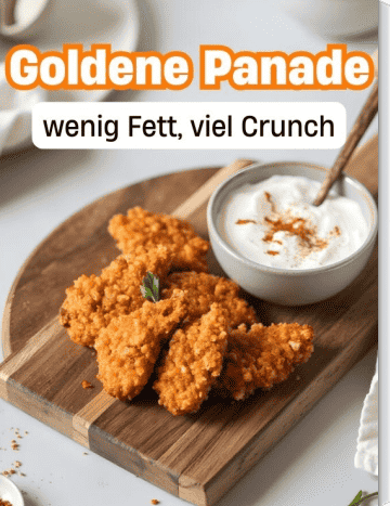 Hähnchen in goldener Panade