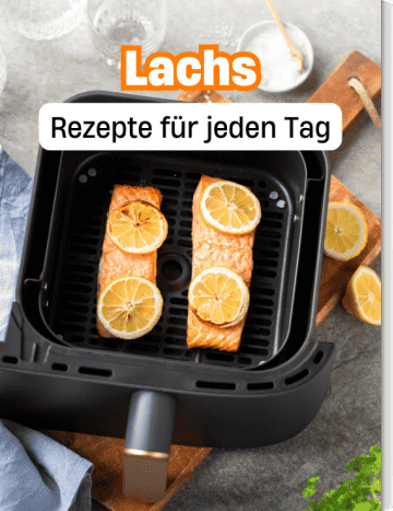 Lachs mit Zitronen im Airfryer