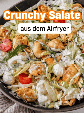 Tortellini-Salat aus dem Airfryer